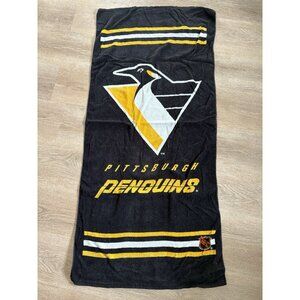 NHL Pittsburgh Penguins Beach Towel Vintage